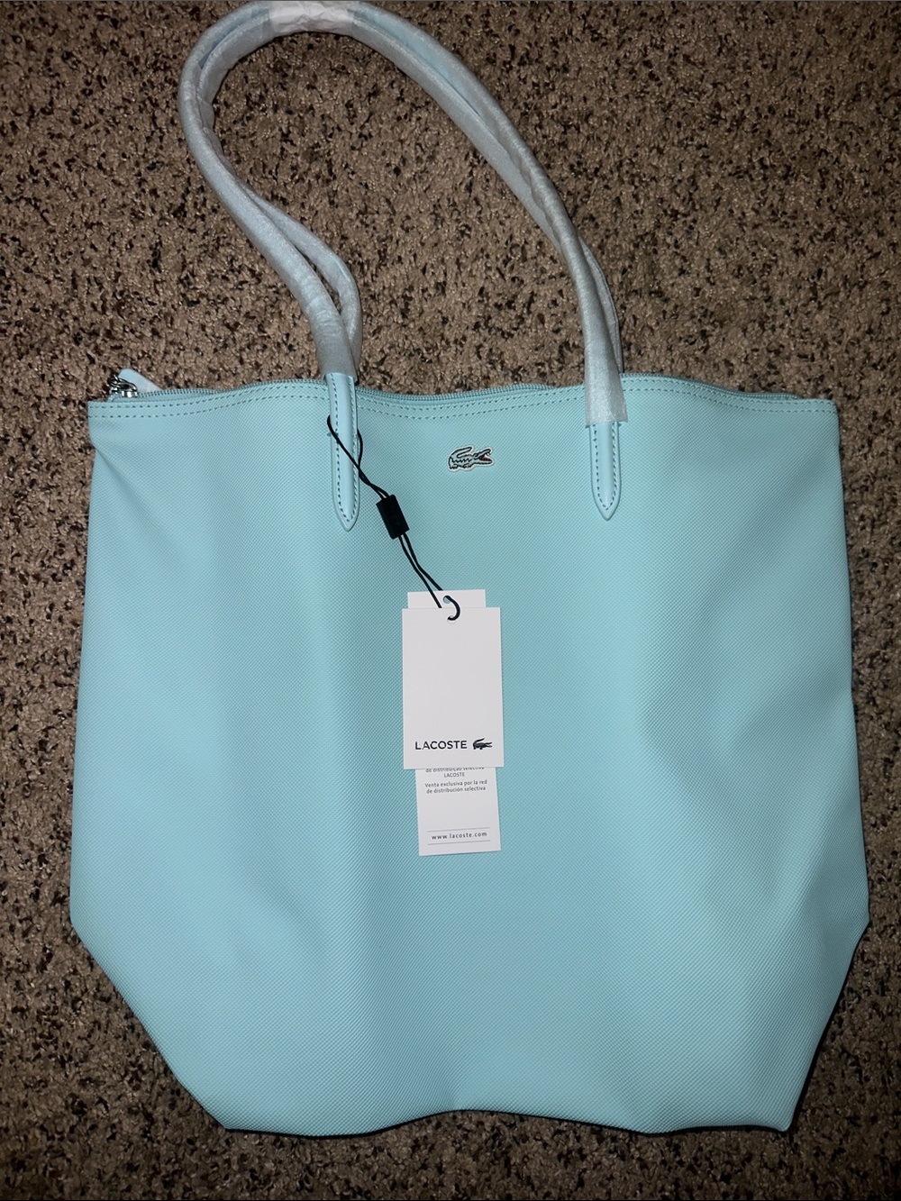 Lacoste Vertical Shopper Bag